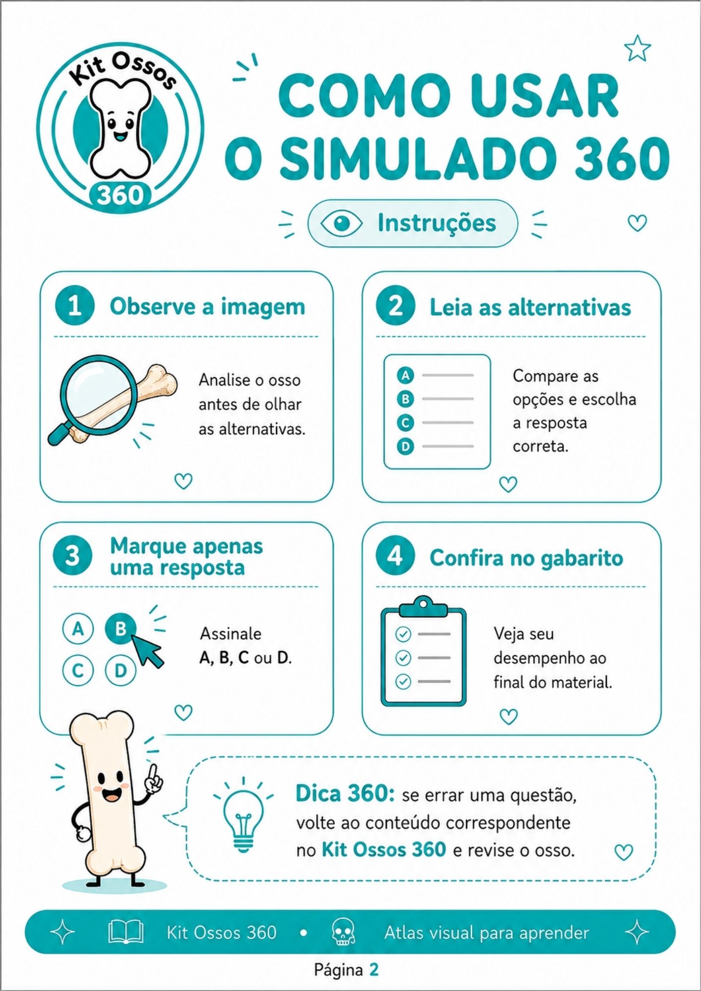Página do Kit Ossos 360 — 9