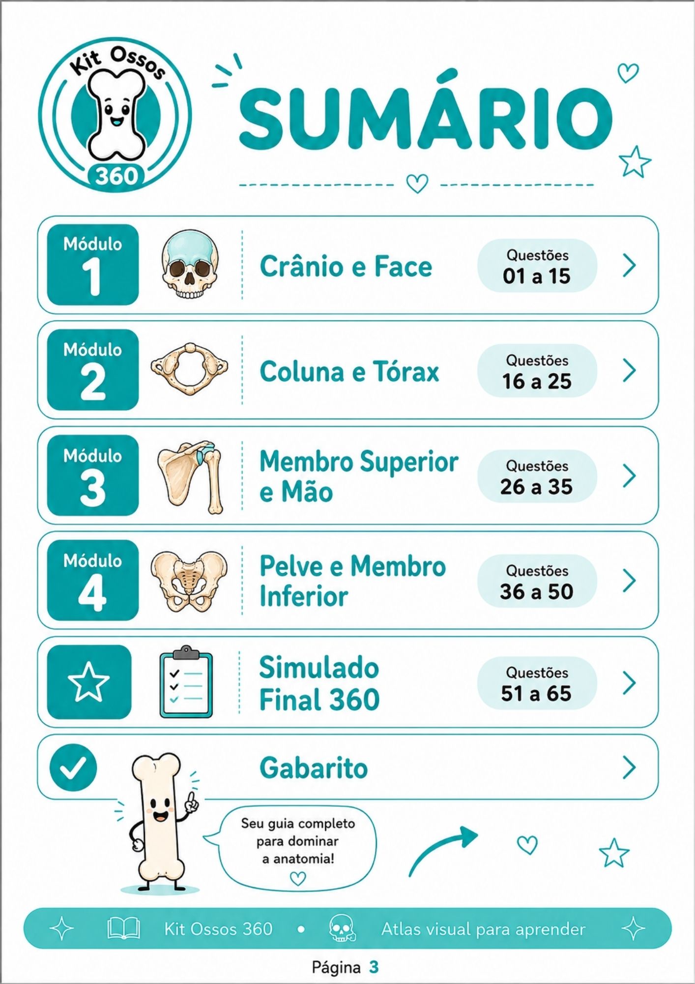Página do Kit Ossos 360 — 10
